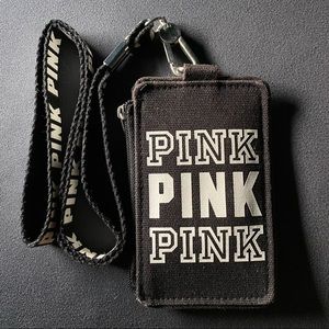 VS Pink ID Card Holder